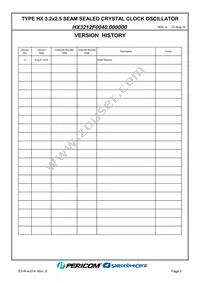 HX3212F0040.000000 Datasheet Page 2