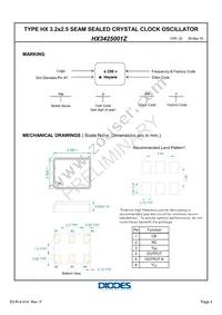 HX3425001Z Datasheet Page 6