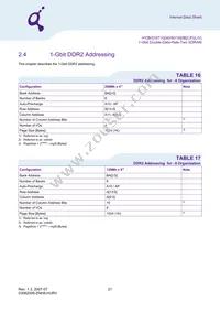 HYB18T1G800BF-3S Datasheet Page 21