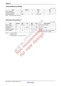 HZM27FATL-E Datasheet Page 2