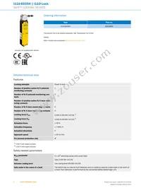 I110-E0354 Datasheet Page 2