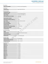 I110-E0354 Datasheet Page 3