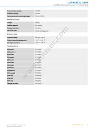 I110-SA313 Datasheet Page 3