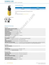 I12-SA203 Datasheet Page 2