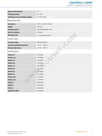 I150-RP223 Datasheet Page 3