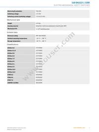 I16-SA113 Datasheet Page 3