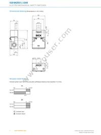 I16-SA203 Datasheet Page 4