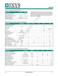 IAD110P Datasheet Page 2