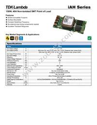 IAH12040A007V-006-R Datasheet Cover