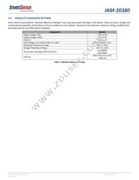 IAM-20380 Datasheet Page 15