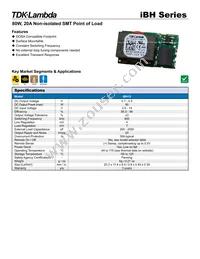 IBH12020A007V-006-R Datasheet Cover