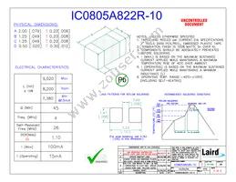 IC0805A822R-10 Cover