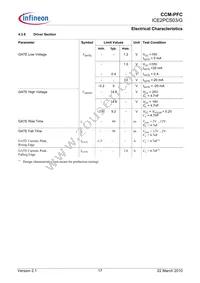 ICE2PCS03GXT Datasheet Page 17