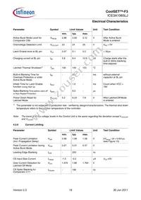 ICE3A1065LJHKLA1 Datasheet Page 19