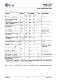 ICE3BR1065JXKLA1 Datasheet Page 22