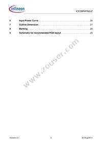 ICE3BR4765JZXKLA1 Datasheet Page 5