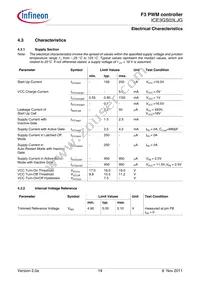 ICE3GS03LJGXUMA1 Datasheet Page 19