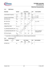 ICE3GS03LJGXUMA1 Datasheet Page 20