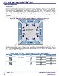 ICE65L08F-TCS110I Datasheet Page 18