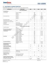 ICG-1020S Datasheet Page 6