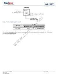 ICG-1020S Datasheet Page 16