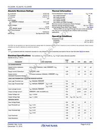 ICL3225ECPZ Datasheet Page 6