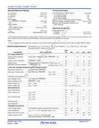 ICL3226CAZ-T Datasheet Page 6