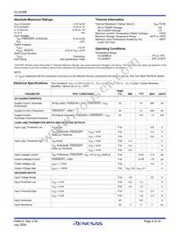 ICL3238EIV-T Datasheet Page 4