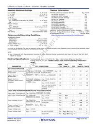 ICL3243EIAZ-T7A Datasheet Page 12