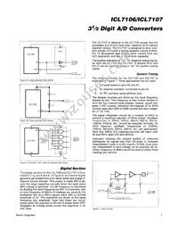 ICL7106C/D Datasheet Page 7