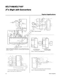 ICL7106C/D Datasheet Page 12