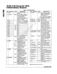 ICL7109CMH+T Datasheet Page 6