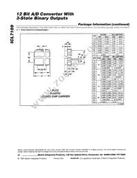 ICL7109CMH+T Datasheet Page 20