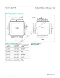 ICL7117C/D Datasheet Page 7