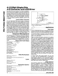ICL7129ACQH+TD Datasheet Page 10