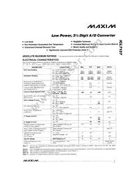 ICL7137CPL+3 Datasheet Page 3
