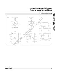 ICL7631EC/D Datasheet Page 3