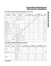 ICL7631EC/D Datasheet Page 5