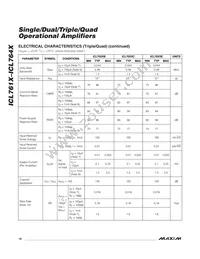 ICL7631EC/D Datasheet Page 16