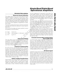 ICL7631EC/D Datasheet Page 21