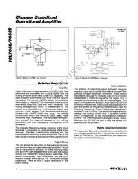 ICL7652CPA+ Datasheet Page 6