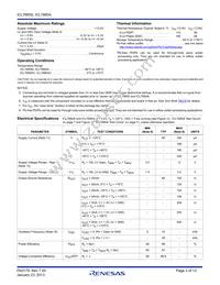 ICL7660SIBAT Datasheet Page 3