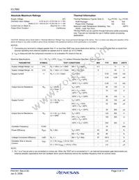 ICL7662CPA Datasheet Page 3