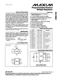 ICL7663ACSA-T Datasheet Cover