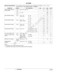 ICL7665SACPA Datasheet Page 4