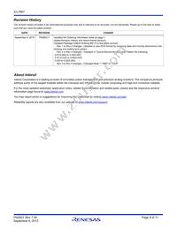 ICL7667CBA-T Datasheet Page 9