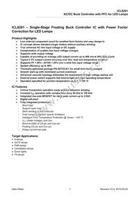 ICL8201XTSA1 Datasheet Page 7