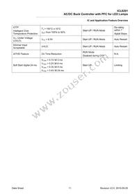 ICL8201XTSA1 Datasheet Page 11