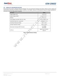 ICM-20602 Datasheet Page 16