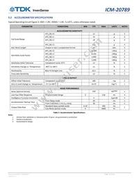 ICM-20789 Datasheet Page 10